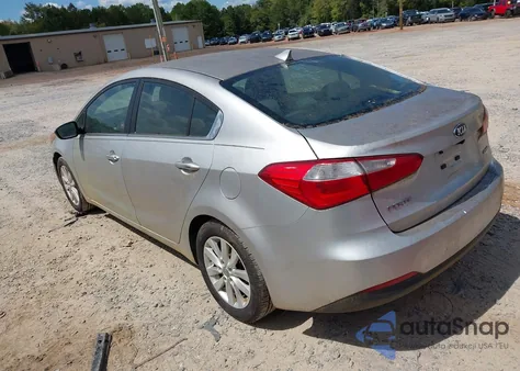 2014 Kia Forte Ex from USA, damaged, VIN KNAFX4A86E5046098